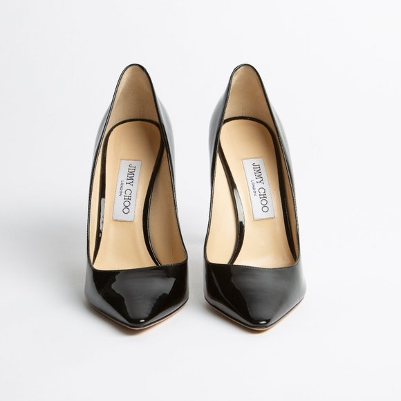 Jimmy Choo Anouk Black Pumps - Picture 3 of 7
